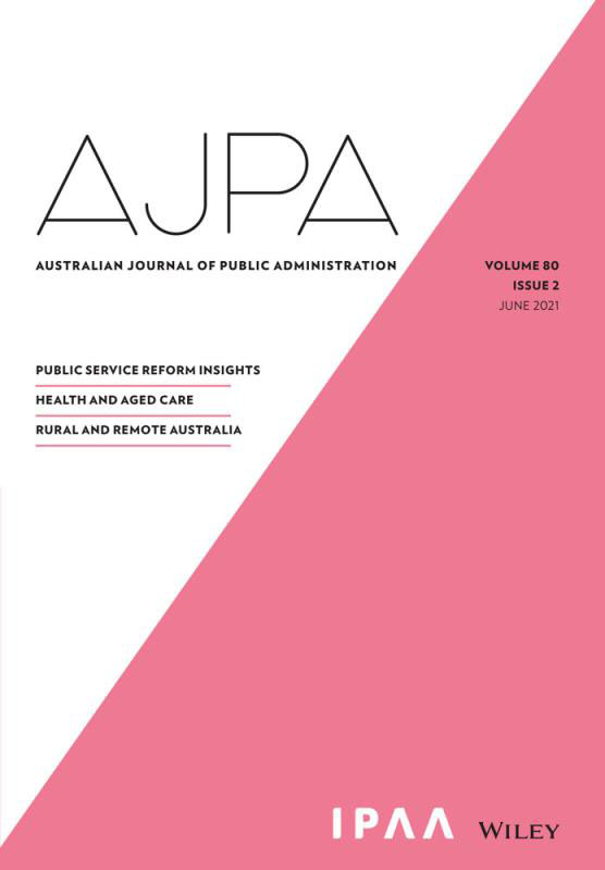 Australian Journal of Public Administration